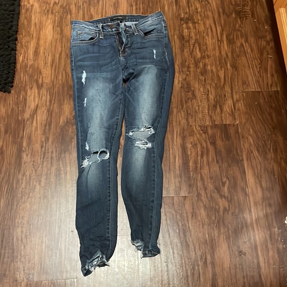 Flying Monkey Mid-Rise Ankle Skinny Stretch Jean - Picture 7 of 7